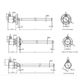 FST700-204 Sensor de nivel de combustible inteligente de capacitancia para automóvil